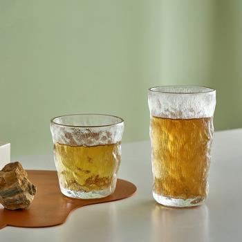 日式錘紋ins風酒杯威士忌玻璃