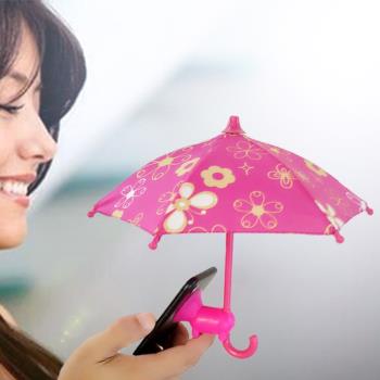 許仙手機支架傘學生女ins可愛手機拍照遮光板罩遮陽傘個性小雨傘