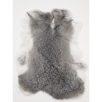 特價兔皮整張兔毛皮獺兔毛手工制作手拿包包袖口護膝內膽兔毛皮料