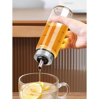 蜂蜜分裝瓶家用玻璃裝蜂蜜存儲罐瓶子廚房專用密封食品級空瓶大小