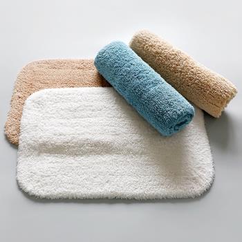 純棉地墊家用浴室衛生間加厚吸水腳墊防滑墊臥室地毯進門口地巾