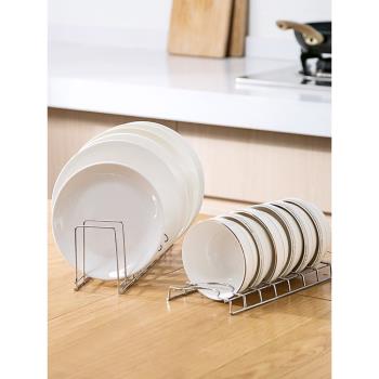 鐵藝碗碟架瀝水架家用立式收納架濾水架碗盤架置物架廚房用品大全