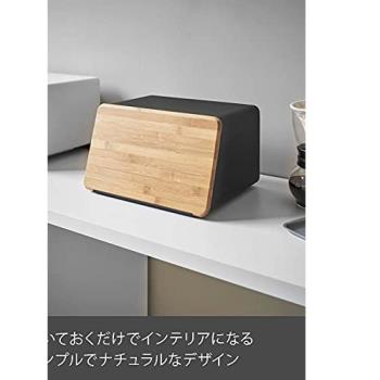 日式山崎同款廚房收納面包盒帶竹蓋面包收納箱零食整理保鮮收納箱