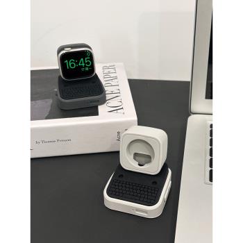 軟軟派roropie創意電腦iwatch充電支架適用于蘋果AppleWatch手表
