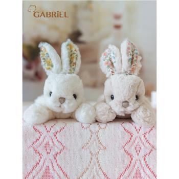伽百利Gabriel可愛小兔子毛絨玩具公仔睡覺抱玩偶情人節節日禮物