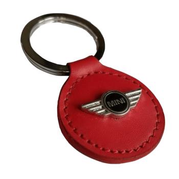 德國原單寶馬迷你MINI COOPER汽車 真皮鑰匙圈汽車鑰匙扣鏈