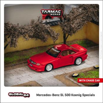 Tarmac Works TW合金1:64奔馳SL500 Koenig Specials汽車模型Benz