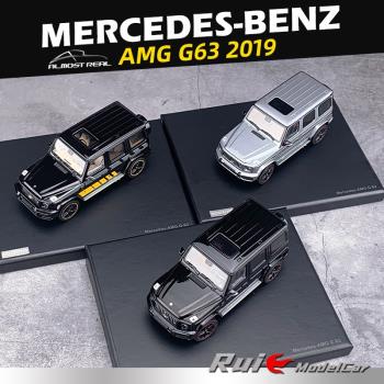 1:43似真AR梅賽德斯奔馳Benz AMG G63 2019 SUV越野仿真汽車模型