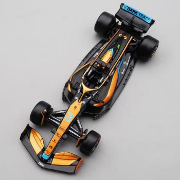 比美高1:43邁凱倫MCL36仿真F1合金賽車模型里卡多3號2022賽季成品