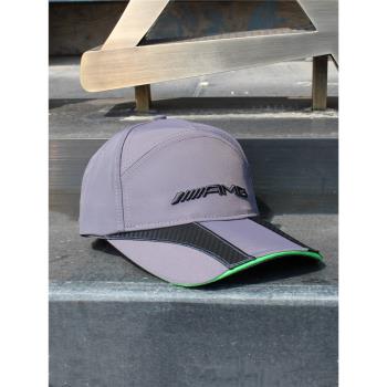 奔馳棒球帽 AMG品牌賽車運動鴨舌帽刺繡休閑簡約紀念精品遮陽帽子