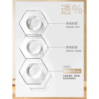 KaSi鋼化透亮健康光療指甲油底膠