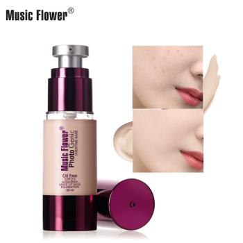 Music Flower保濕素顏化妝粉底液