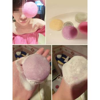 ilbu魔芋蒟蒻海綿起泡球洗臉撲