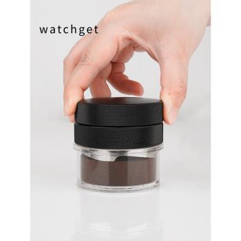 watchget 透明咖啡粉碗 測試觀察布粉器/壓粉錘過程展示58mm工具