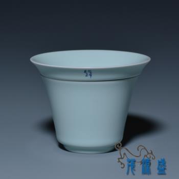 三希臺灣茶具配件牙白多色陶瓷