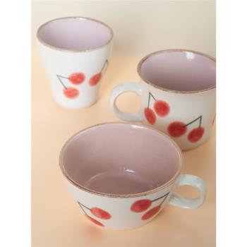 日本進口井澤手工復古陶瓷飯碗水果盤碟馬克杯牛奶杯水杯兒童餐具