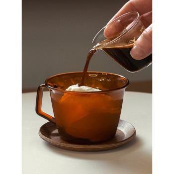日本進口KINTO木質咖啡杯墊日式水杯下午茶具餐具託盤茶盤木茶托