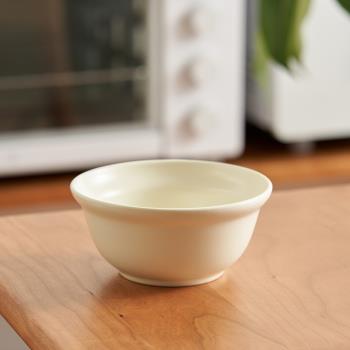 肆月日式家用4.5寸米飯碗好看漂亮吃飯陶瓷餐具高顏值儀式感ins風