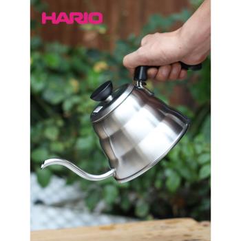 日本原裝HARIO細口手沖壺不銹鋼云朵咖啡壺 滴濾式手沖咖啡壺VKB