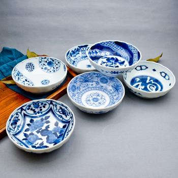 進口日式釉下彩商用陶瓷