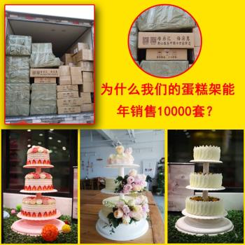 蛋糕架子 多層歐式創意祝壽生日婚禮甜品單柱3689三五六八九十層
