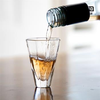 耐熱玻璃洋酒杯創意威士忌酒杯家用個性烈酒杯日式白酒清酒杯子