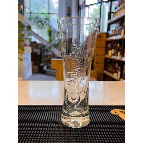 泰國嘉士伯輕奢加厚大容量高顏值喝扎啤酒杯子精釀家用酒吧玻璃杯