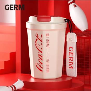格沵（GERM）可口可樂聯名咖啡杯便攜式大容量保溫杯390ml/590ml