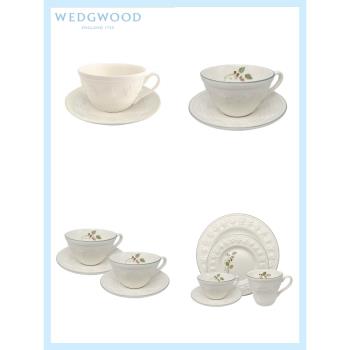 WEDGWOOD威基伍德歡愉假日樹莓系列茶杯碟茶壺歐式小奢華咖啡杯碟