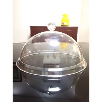 擺檔蓋子菜蓋菜罩高階蛋糕餐飲圓形pvc亞克力塑膠透明罩2025新款