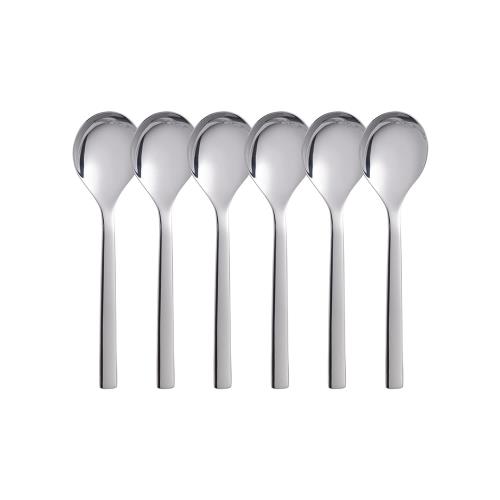 德國WMF福騰寶NUOVA不銹鋼湯勺飯勺湯匙勺子6件套
