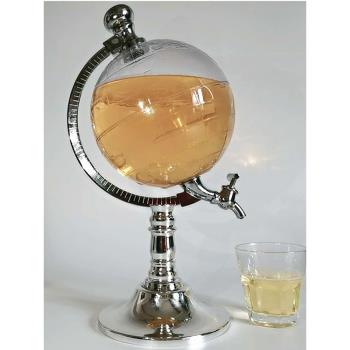 地球儀倒酒器扎啤機酒炮分酒器啤酒機酒塔酒吧專用酒桶 KTV用品