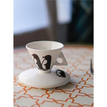 骨瓷意式復古風下午茶濃縮咖啡杯