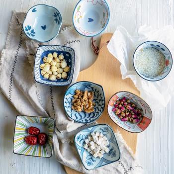 西田木雨 珍味異形碗日式陶瓷多用小碗廚房醬料碟調料碗醬油碟