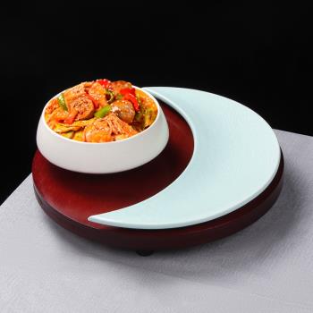 酒店餐具新中式復古陶瓷涼菜組合碗碟餐廳特色菜創意餐具異形盤子