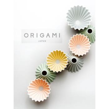 日本ORIGAMI折紙V60濾杯咖啡陶瓷濾杯手沖咖啡濾杯S比賽推薦