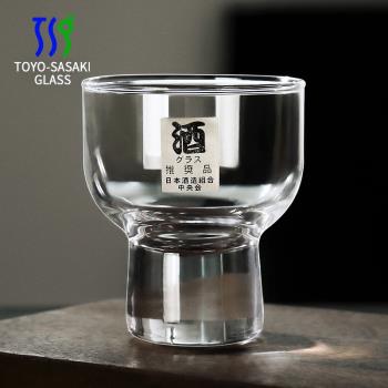 東洋佐佐木日本進口白酒杯創意日式清酒杯小酒杯玻璃酒具家用酒盅