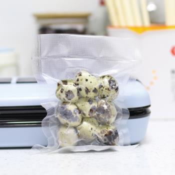 24絲加厚網紋路真空袋圓點食品食物家用冰箱冷凍水餃豬蹄保鮮袋子