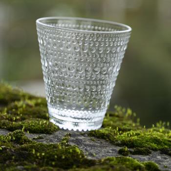 北歐芬蘭iittala露珠系列玻璃杯水杯盤子 新居入宅禮品實用簡約
