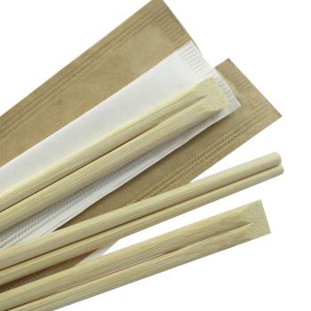 一次性筷子快餐家用方便衛生商用外賣打包飯店便宜牛皮紙竹筷套裝