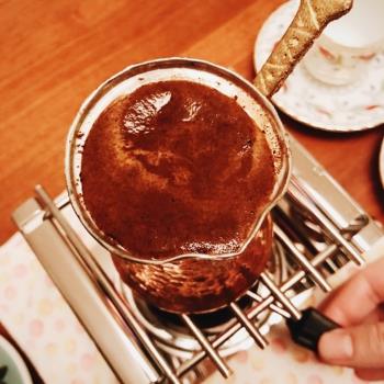 土耳其原產純手工加厚銅咖啡壺 熱奶煮茶多用煮壺 歐式可加熱任選