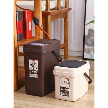 茶桶茶渣桶排水桶功夫茶具配件家用小號茶水桶茶盤茶道茶臺垃圾桶