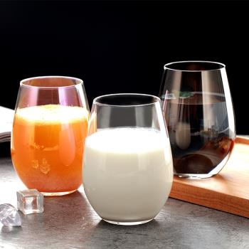 貝鑫 手工日式星空杯玻璃水晶玻璃杯ins家用牛奶杯果汁杯飲料杯