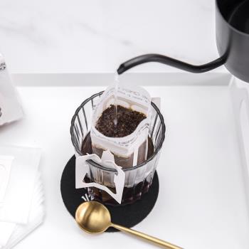 壹銘 日本進口手沖掛耳式咖啡過濾袋 便攜家用辦公室過濾紙50枚裝