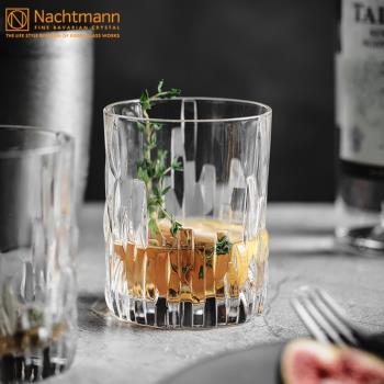德國Nachtmann水晶玻璃威士忌杯創意書法洋酒杯 柯林杯雞尾酒杯
