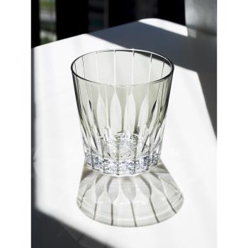 星芒杯水晶玻璃日式威士忌酒杯手工江戶切子玻璃杯子烈酒杯洋酒杯