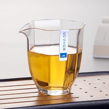 耐熱玻璃六角出口日本高品質勻杯