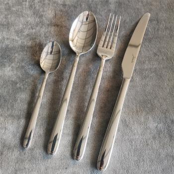 土耳其JUMBO不銹鋼西餐具套裝4件套家用牛排刀叉咖啡勺兒童餐具