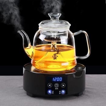 加厚耐熱玻璃大容量養生煮蒸茶壺