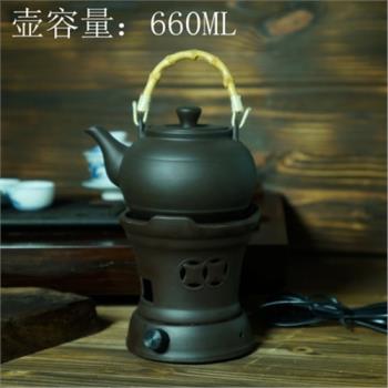 陶然爐泡茶器燒水壺仿古陶瓷紫砂電熱茶壺電子工夫茶爐燒水煮茶器